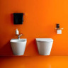 Смеситель для биде LAUFEN KARTELL BY с донным клапаном 3.4133.1.004.111.1