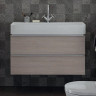 Тумба LAUFEN SPACE с 2-я ящиками + раковина 950х420х115 мм 4.1020.2.160.101.1+1028.7